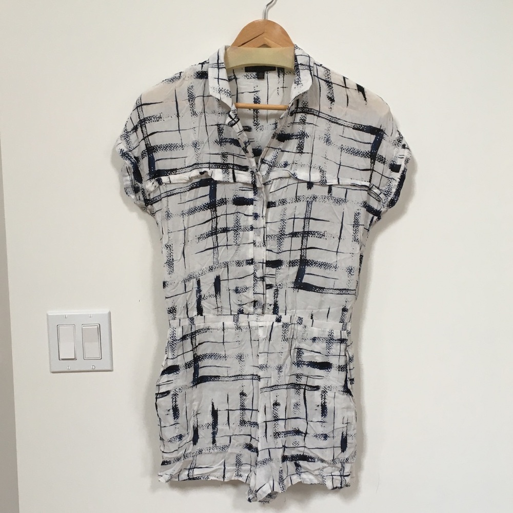 Patterned Romper